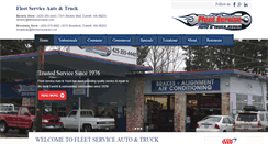 Desktop Screenshot of fleetserviceauto.com