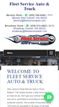 Mobile Screenshot of fleetserviceauto.com